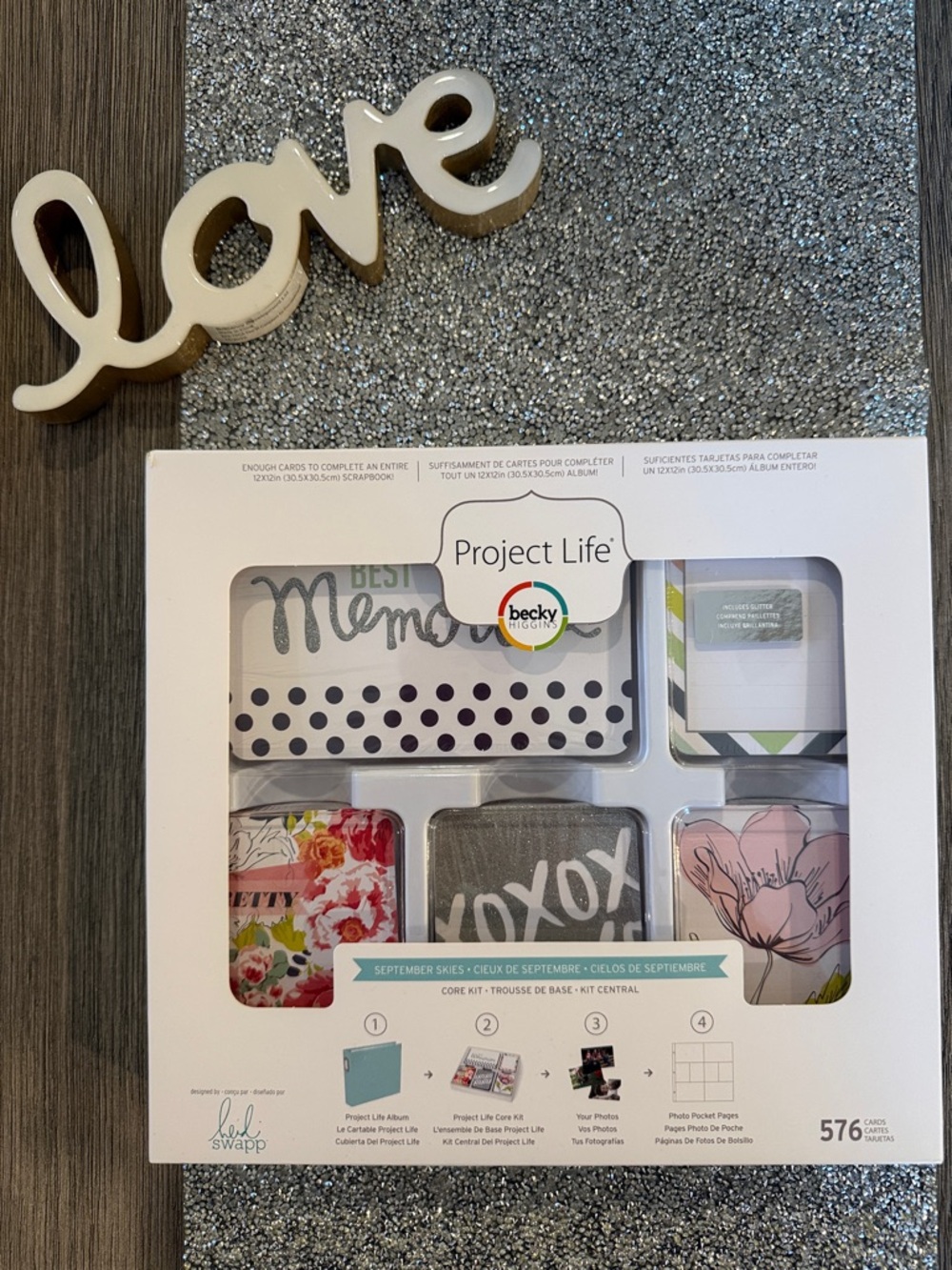 Project Life September Skies Core Kit‎ Becky Higgins 576 Cards Scrapbooking NWT